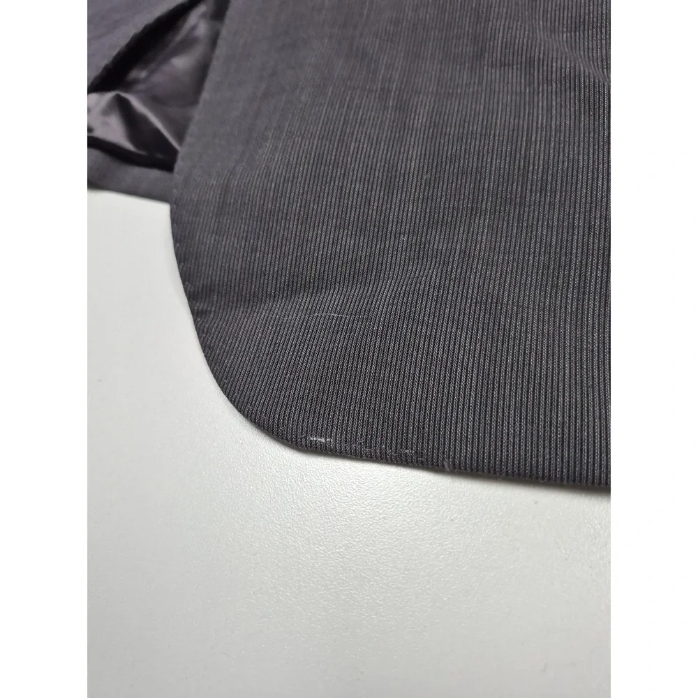 Zanieri Suit Mens 50 Long Gray Wool 2 Piece 44x36 Super 100s Reda Italy NWT FLAW